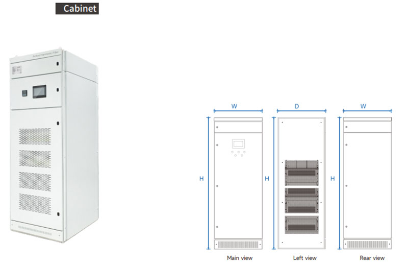 500V Cabinet-type Active Harmonic Filter